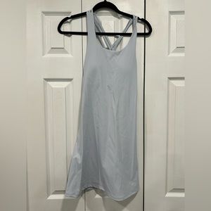 Mono B NWT athletic dress. Color is light blue/greyish
